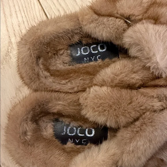 Real Mink fur Boston-style clog size 9 - Picture 2 of 5